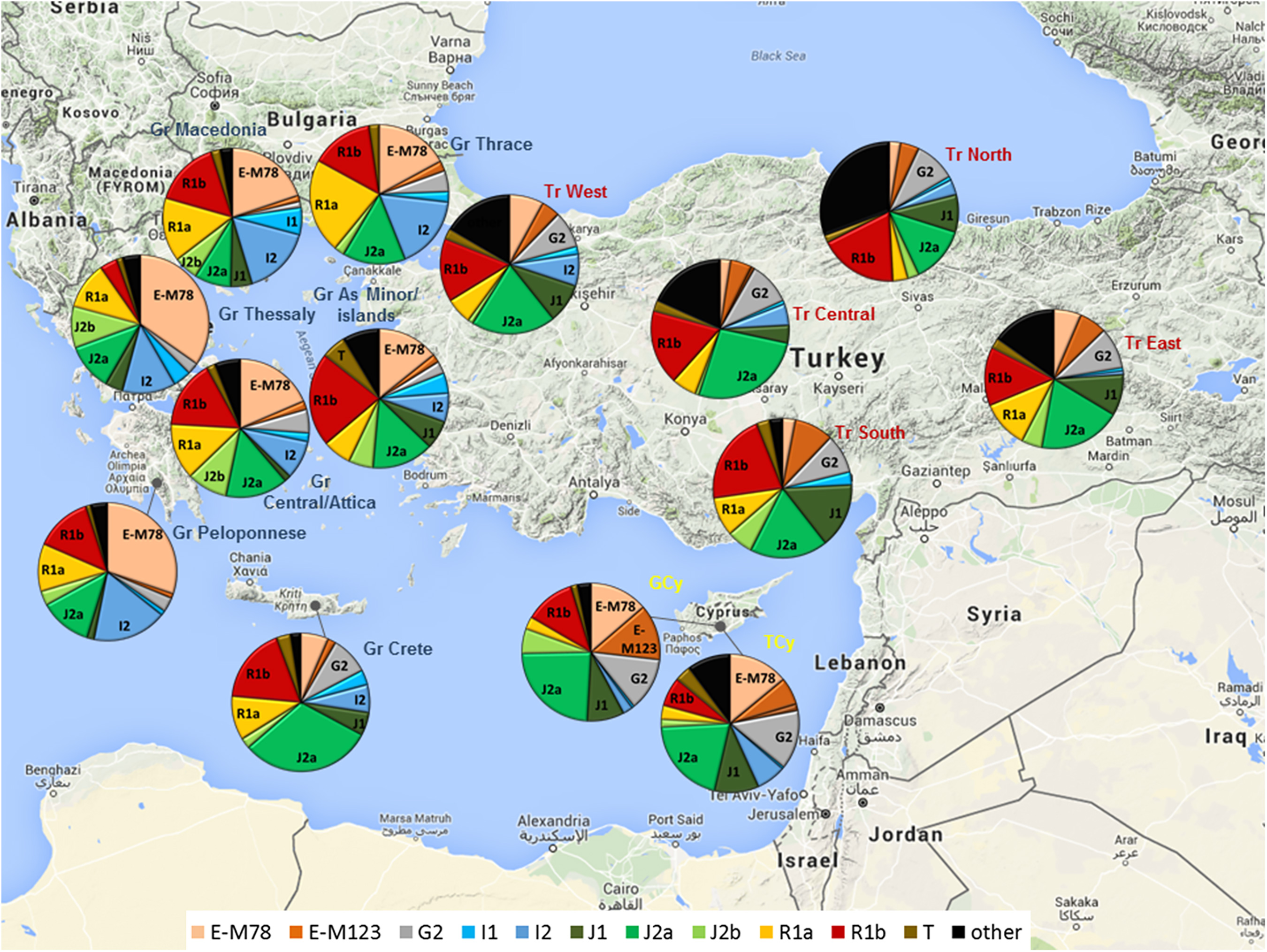 On the origin of R1a and R1b subclades in Greece IndoEuropean.eu